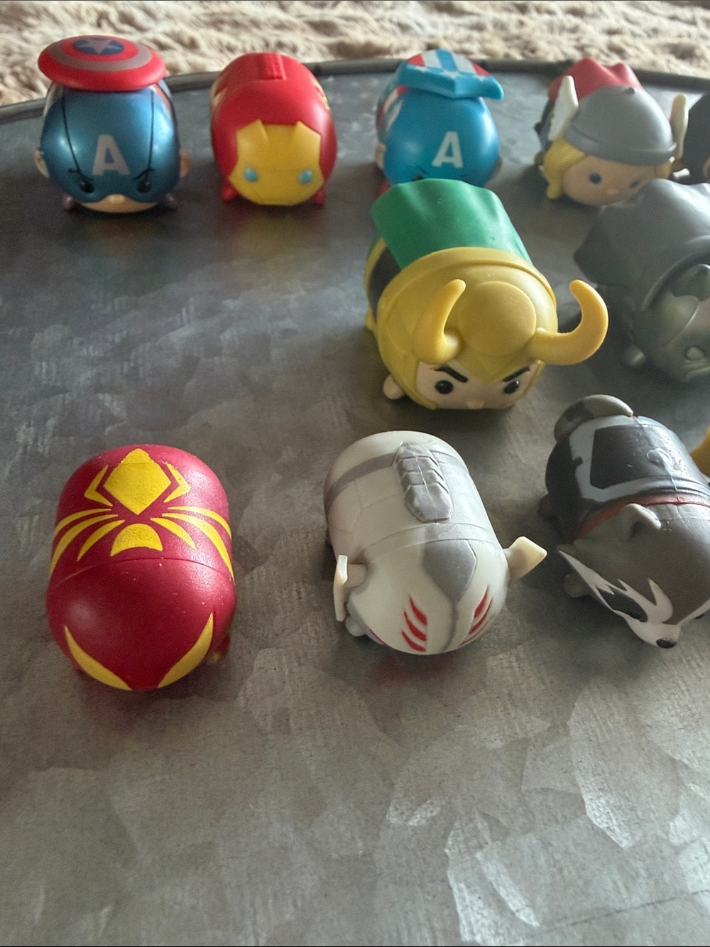 Set of 26 Marvel Mini Capsule Tsum Tsum Heroes Villains